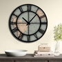Wallity Reloj Decorativo de MDF Multicolor 50 cm
